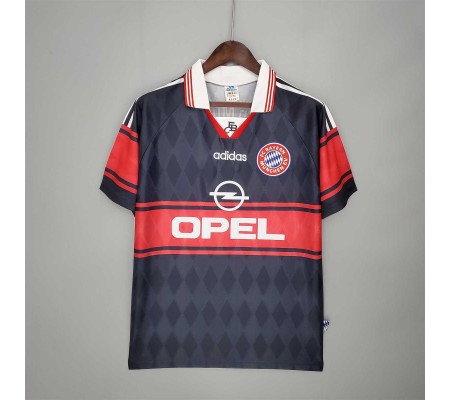 Bayern Munich 97/98 Home Red&Blue Soccer Jersey